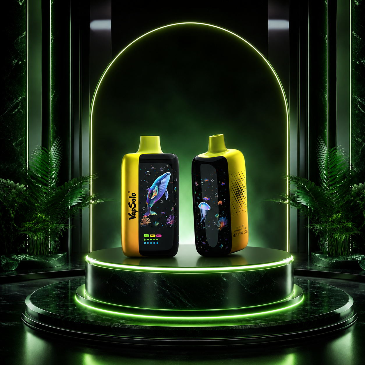 VapSolo Master 70K Lemon Lime vape com nicotina 70000 puffs